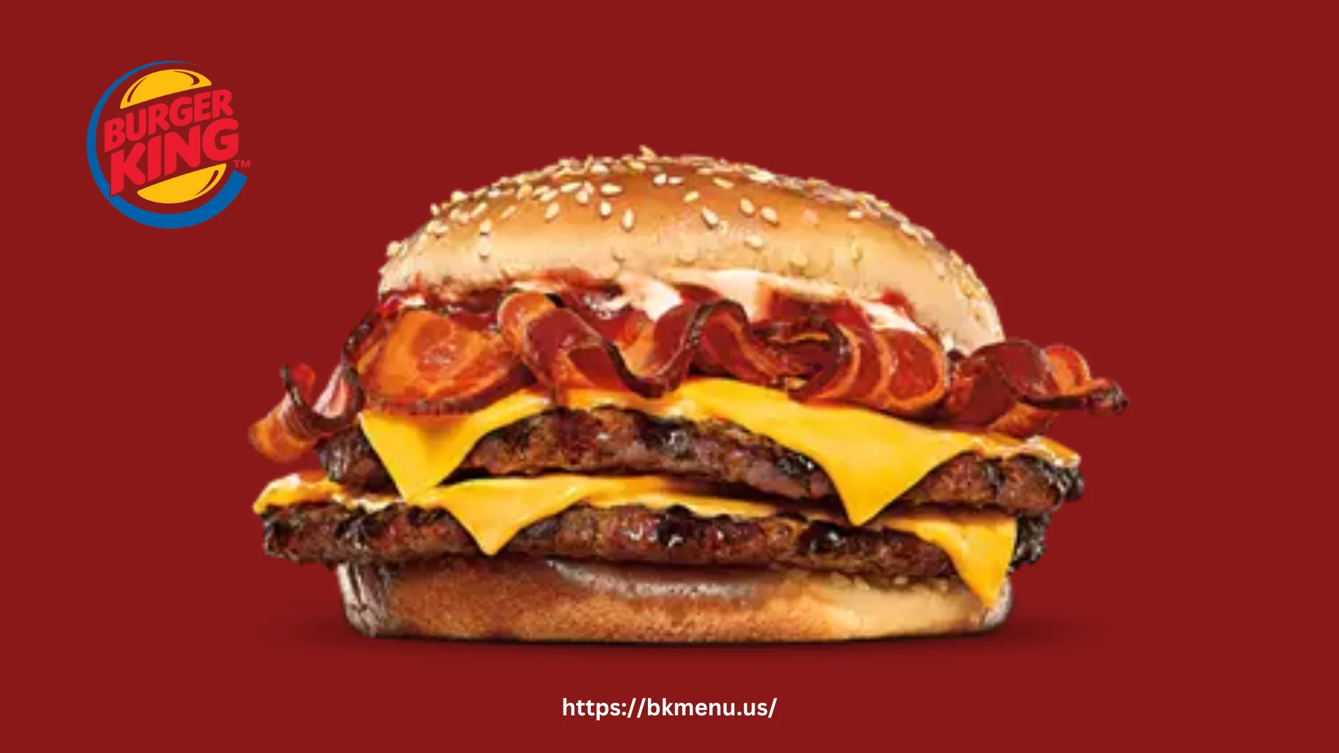 Burger King Bacon King with Price (2024)