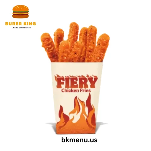 Burger King  Fiery Menu